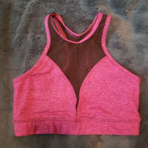 Onzie Other - Onzie High Neck Mesh Sports Bra S/M - Magenta